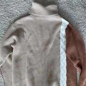petite studio turtleneck sweater size xs